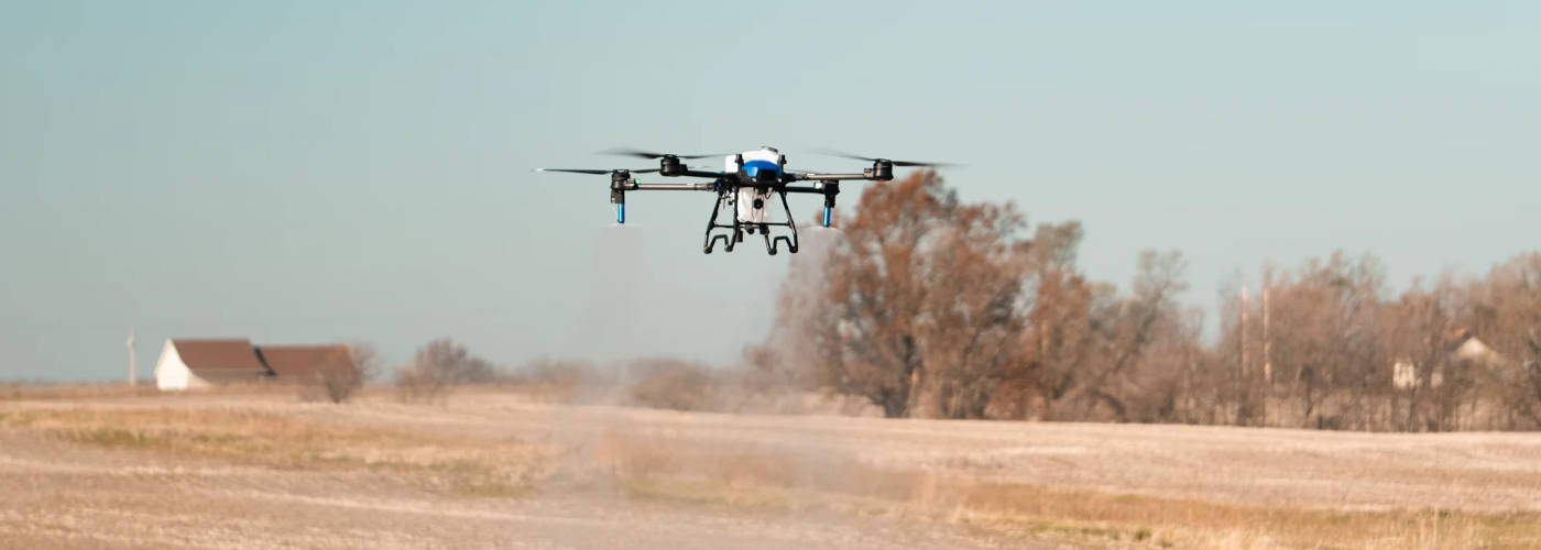 Featured Image for Agri Spray Drones